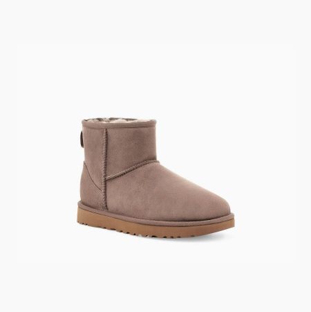 UGG Classic Mini II - Boots Dame - Khaki (NO-M061)